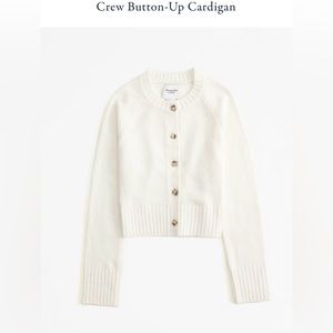Abercrombie & Fitch Crew Button-Up Cardigan